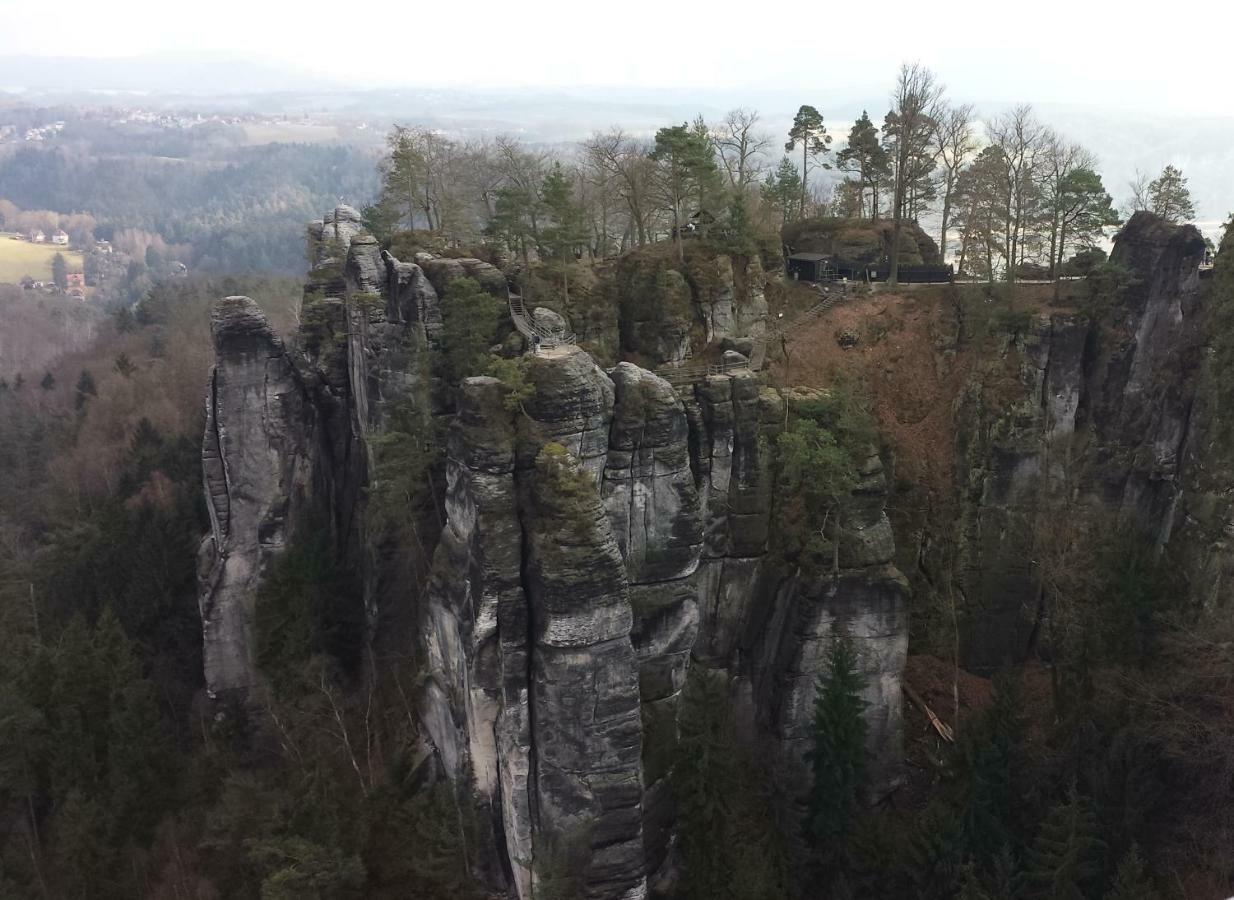 Ferienwohnung Am Grunbach Rathen Dış mekan fotoğraf