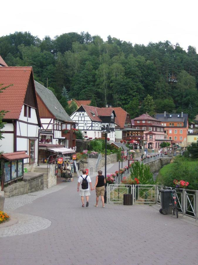 Ferienwohnung Am Grunbach Rathen Dış mekan fotoğraf