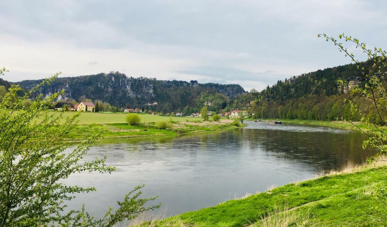 Ferienwohnung Am Grunbach Rathen Dış mekan fotoğraf